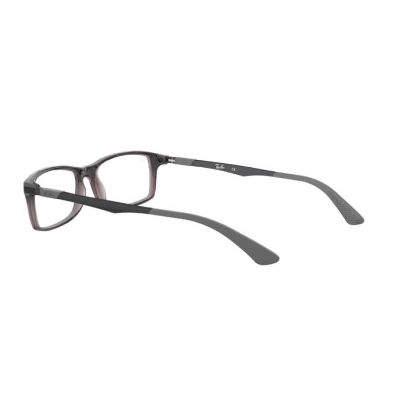 OCCHIALI DA VISTA UNISEX | RAY-BAN RX 7017 - 5620 GRIGIO TRASPARENTE - CALIBRO 54