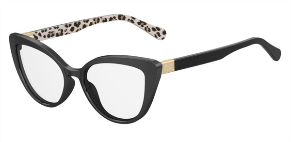 Moschino Love MOL500 Neri: Occhiali da Vista Donna di Carattere