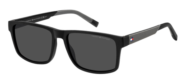 Occhiali da Sole Tommy Hilfiger Uomo Neri TH 2142/S - Stile Iconico