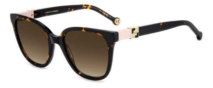 Asta originale CAROLINA HERRERA di ricambio per occhiali R208015OIT145, colore NERO
