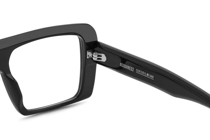 Occhiali da Vista Uomo DSQUARED2 Neri D2 0166 | Stile Iconico