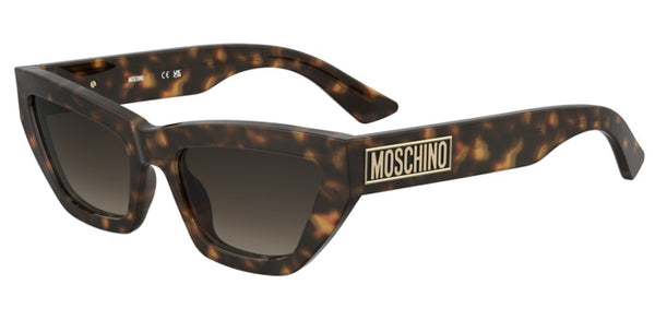 Occhiali da Sole Donna Moschino Avana MOS182/S Cat-Eye Originali
