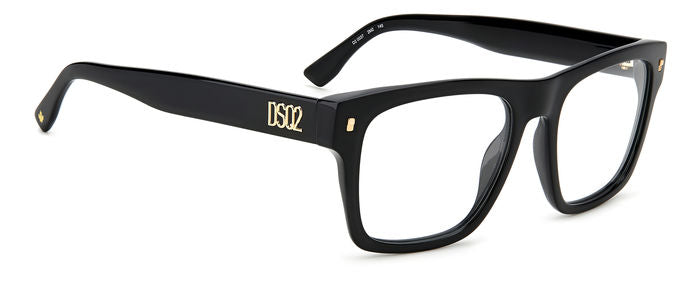 Occhiali da Vista Uomo Dsquared2 Neri D2 0037 | Stile Autentico