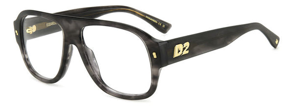 Occhiali da Vista DSQUARED2 Uomo 108262 (D2 0125) Colore Corno