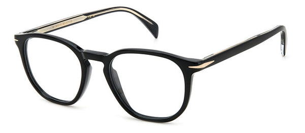 Occhiali da vista uomo David Beckham DB 1106 neri | Stile Essenziale