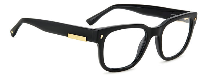 Occhiali da Vista Uomo Dsquared2 D2 0074 Neri Originali | Spedizione V