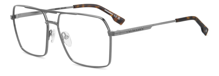 Occhiali da Vista Uomo DSQUARED2 Oro 109378 (D2 0157): Stile Iconico