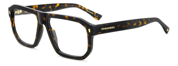 Occhiali da Vista Uomo Dsquared2 D2 0146 Avana