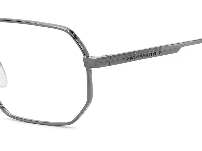 Occhiali da Vista Uomo DSQUARED2 Oro D2 0158 - Stile Raffinato