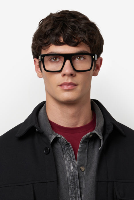 Occhiali da vista uomo DSQUARED2 D2 0147 Neri | Stile Distintivo