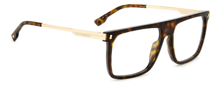 Occhiali da Vista DSQUARED2 Uomo Avana D2 0122 Originali