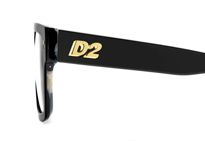Occhiali da vista uomo DSQUARED2 D2 0147 Neri | Stile Distintivo