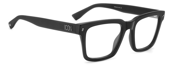 Occhiali da vista uomo Dsquared2 ICON 0013 Neri | Stile Distintivo