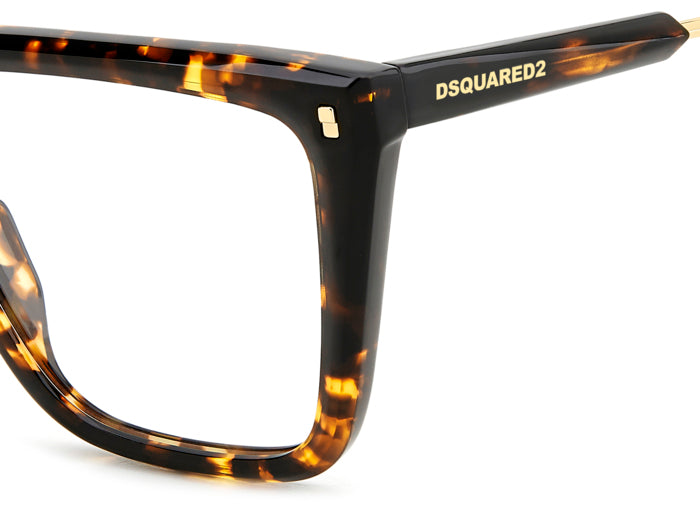 Occhiali da Vista Donna DSQUARED2 Avana | Modello D2 0136