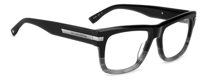 Occhiali da vista DSQUARED2 Uomo Neri | Modello D2 0163