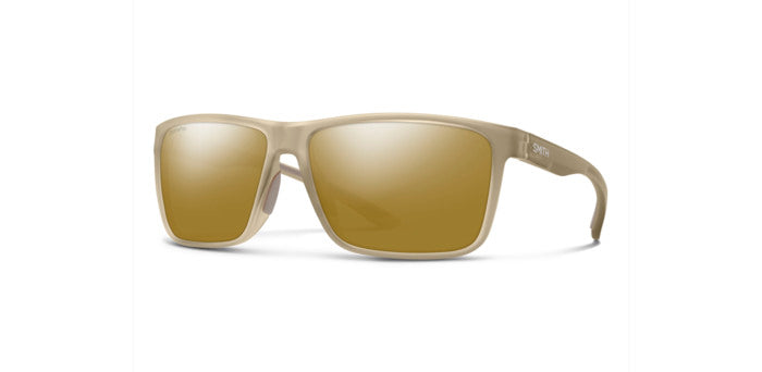 Occhiali da sole uomo Smith Riptide 203682 neri opachi, mostrati frontalmente su sfondo bianco.