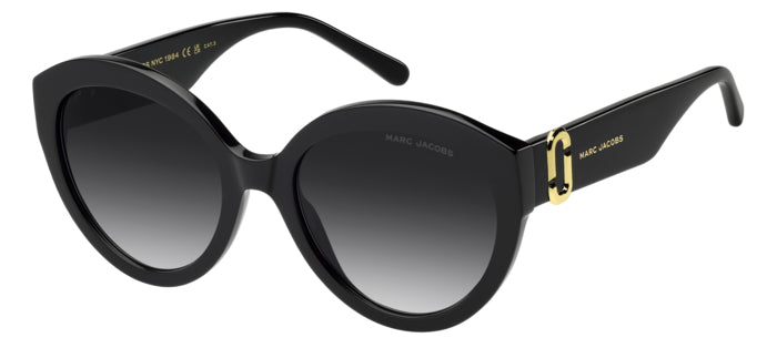 Occhiali da sole Marc Jacobs MARC 882/S marroni da donna, montatura in acetato effetto tartarugato con lenti scure e logo sul