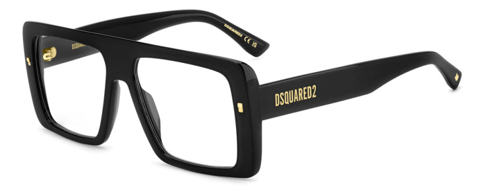 Occhiali da Vista Uomo DSQUARED2 Neri D2 0166 | Stile Iconico