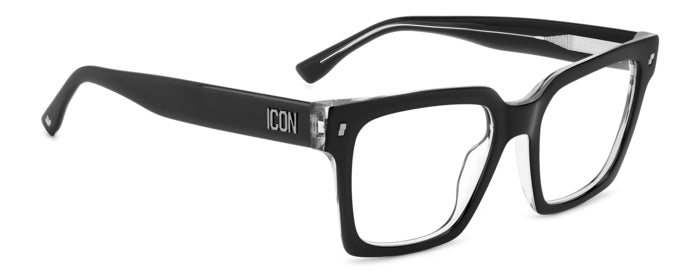 Occhiali da vista DSQUARED2 donna neri ICON 0019 | Stile Unico