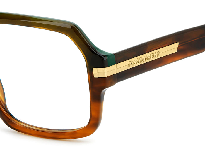 Occhiali da Vista Uomo Dsquared2 D2 0162 Neri - Stile Distintivo