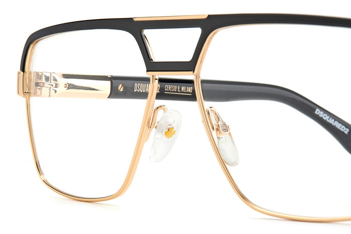 Occhiali da vista Dsquared2 D2 0034 neri uomo | Eleganza DSQUARED2