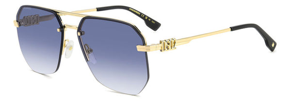 Occhiali da Sole Uomo Dsquared2 Oro 206526 (0103/S) | Stile Unico