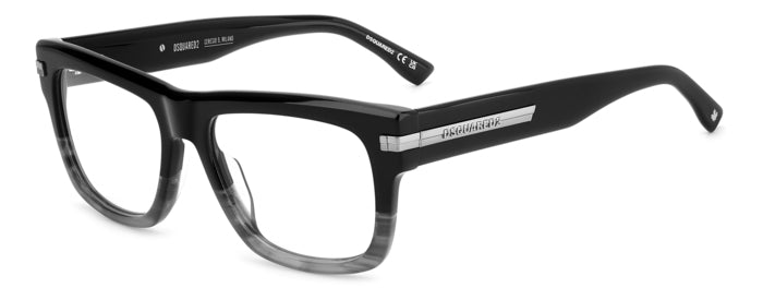 Occhiali da vista DSQUARED2 Uomo Neri | Modello D2 0163