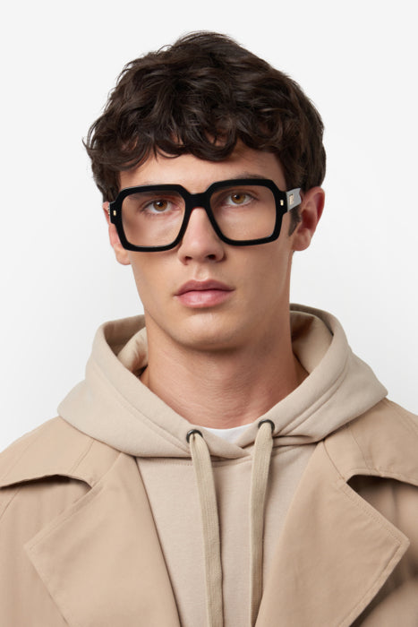 Occhiali da Vista Uomo DSQUARED2 D2 0148 Neri Originali