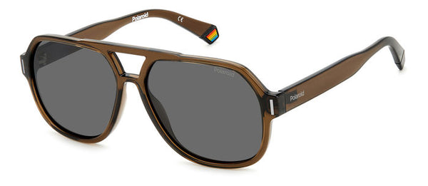 Occhiali da Sole Polaroid PLD 6193/S Marroni Unisex - Protezione UV