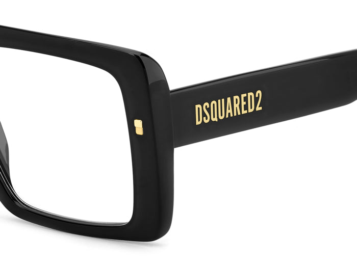 Occhiali da Vista Uomo DSQUARED2 Neri D2 0166 | Stile Iconico