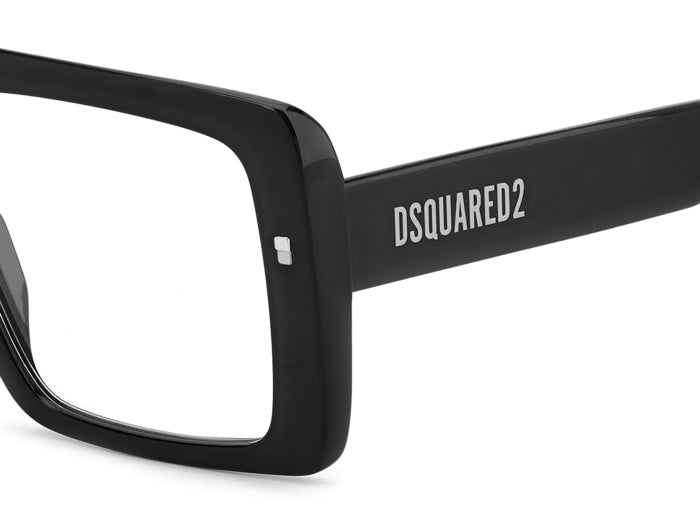 Occhiali da Vista Uomo DSQUARED2 Neri D2 0166 | Stile Iconico