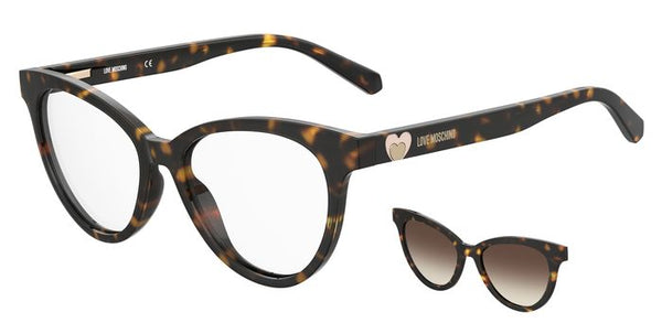 Occhiali da Vista Moschino Love Donna Avana 204941 Originali
