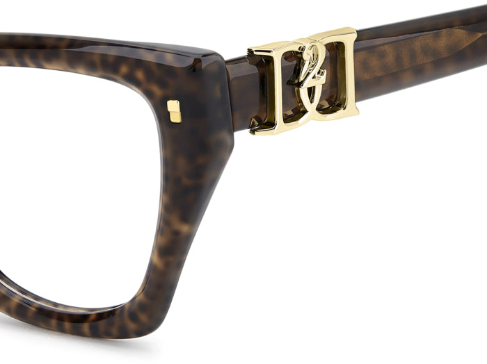 DSQUARED2 Occhiali da Vista Donna Avana | Modello D2 0186