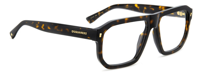 Occhiali da Vista Uomo Dsquared2 D2 0146 Avana