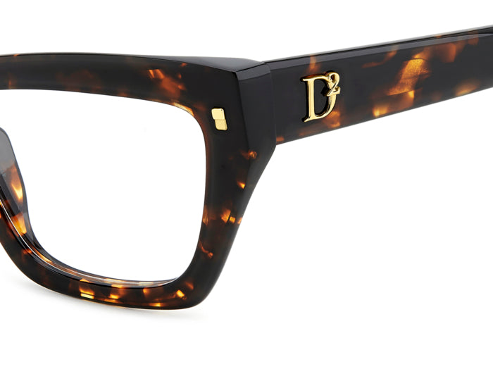 Occhiali da vista DSQUARED2 donna avana 108868 | Stile e Comfort