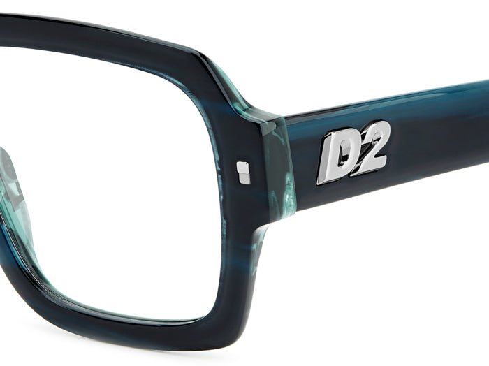 Occhiali da Vista Uomo DSQUARED2 D2 0148 Neri Originali
