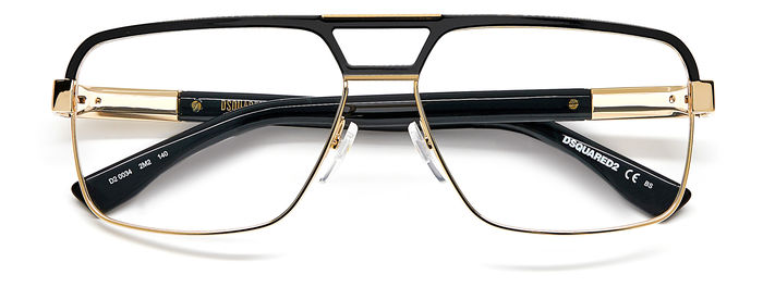 Occhiali da vista Dsquared2 D2 0034 neri uomo | Eleganza DSQUARED2