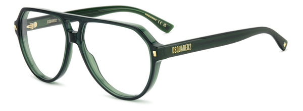 Occhiali da vista uomo Dsquared2 D2 0204 verdi | Collezione Originale