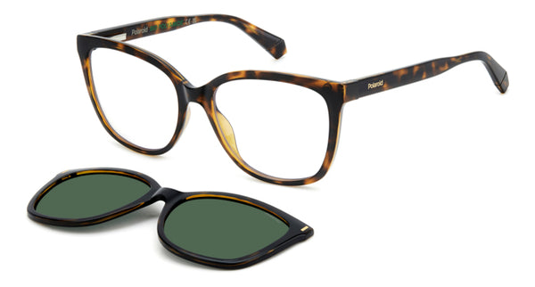 Polaroid PLD 6229/CS Havana: Occhiali da Vista Donna Originali