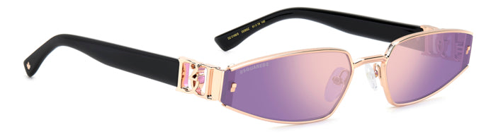 Occhiali da Sole DSQUARED2 Donna Oro 207904 D2 0168/S Originali