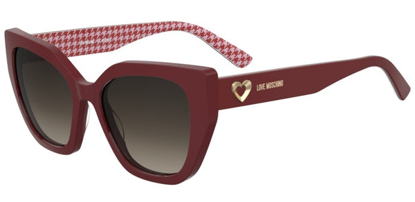 Occhiali da sole Moschino Love rossi donna MOL098/S - Stile unico