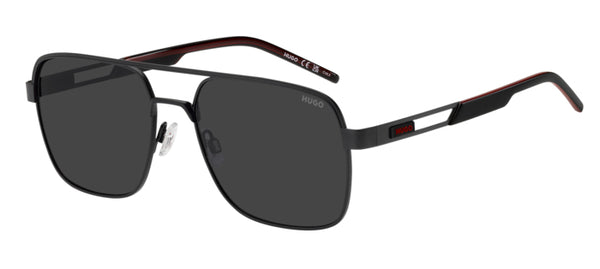 Occhiali da Sole HUGO HG 1384/S Neri Uomo | Stile Essenziale