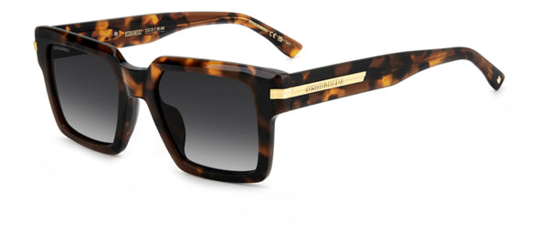 Occhiali da Sole DSQUARED2 Uomo Avana Modello 207901 | Spedizione Velo