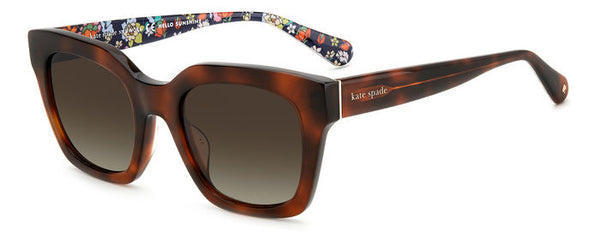Occhiali da Sole Kate Spade Camryn/S Havana | Stile Cat-Eye Donna