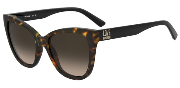 Occhiali da Sole Moschino Love Donna Avana 208134 - Originali