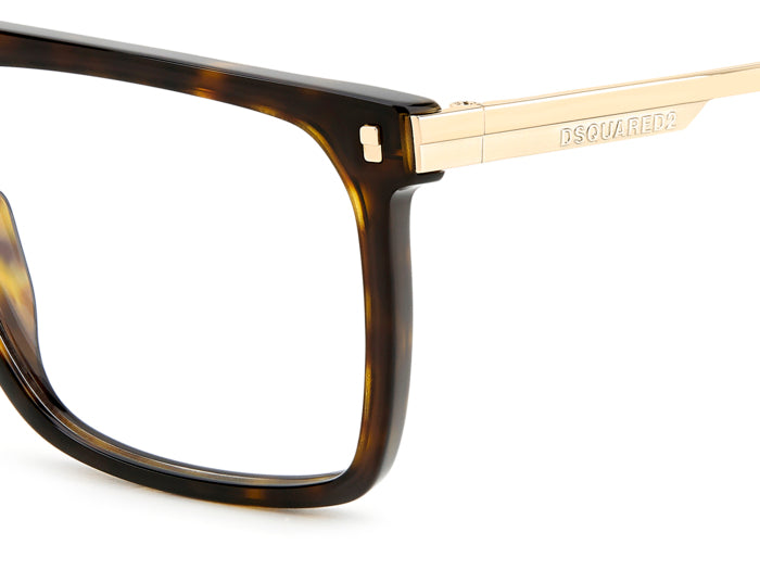 Occhiali da Vista DSQUARED2 Uomo Avana D2 0122 Originali