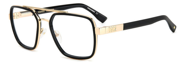 WOMEN'S EYEGLASSES DSQUARED2 D2 0025 - 807 BLACK 