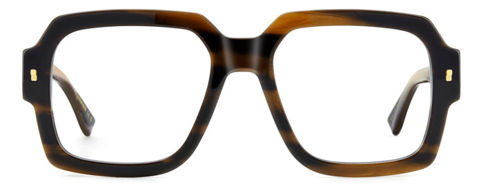 Occhiali da Vista Uomo DSQUARED2 D2 0148 Neri Originali