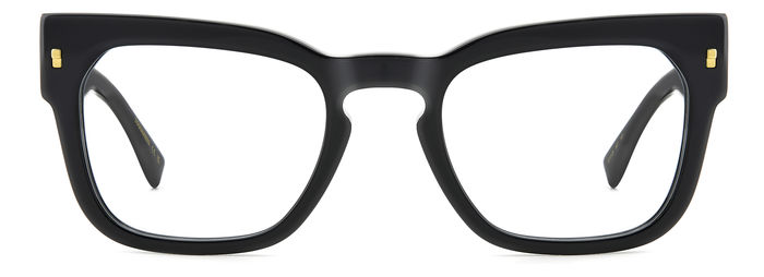Occhiali da vista uomo Dsquared2 neri | Modello D2 0129 Originali