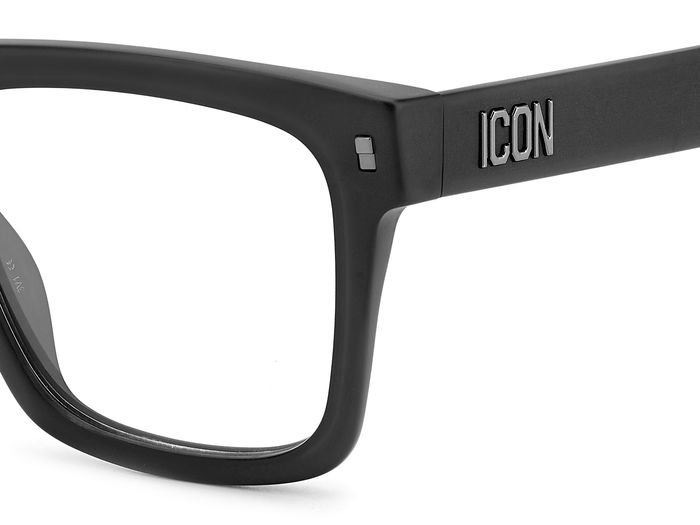 Occhiali da vista uomo Dsquared2 ICON 0013 Neri | Stile Distintivo